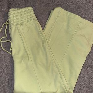 Abercrombie Wide Leg High Rise Sweatpants
